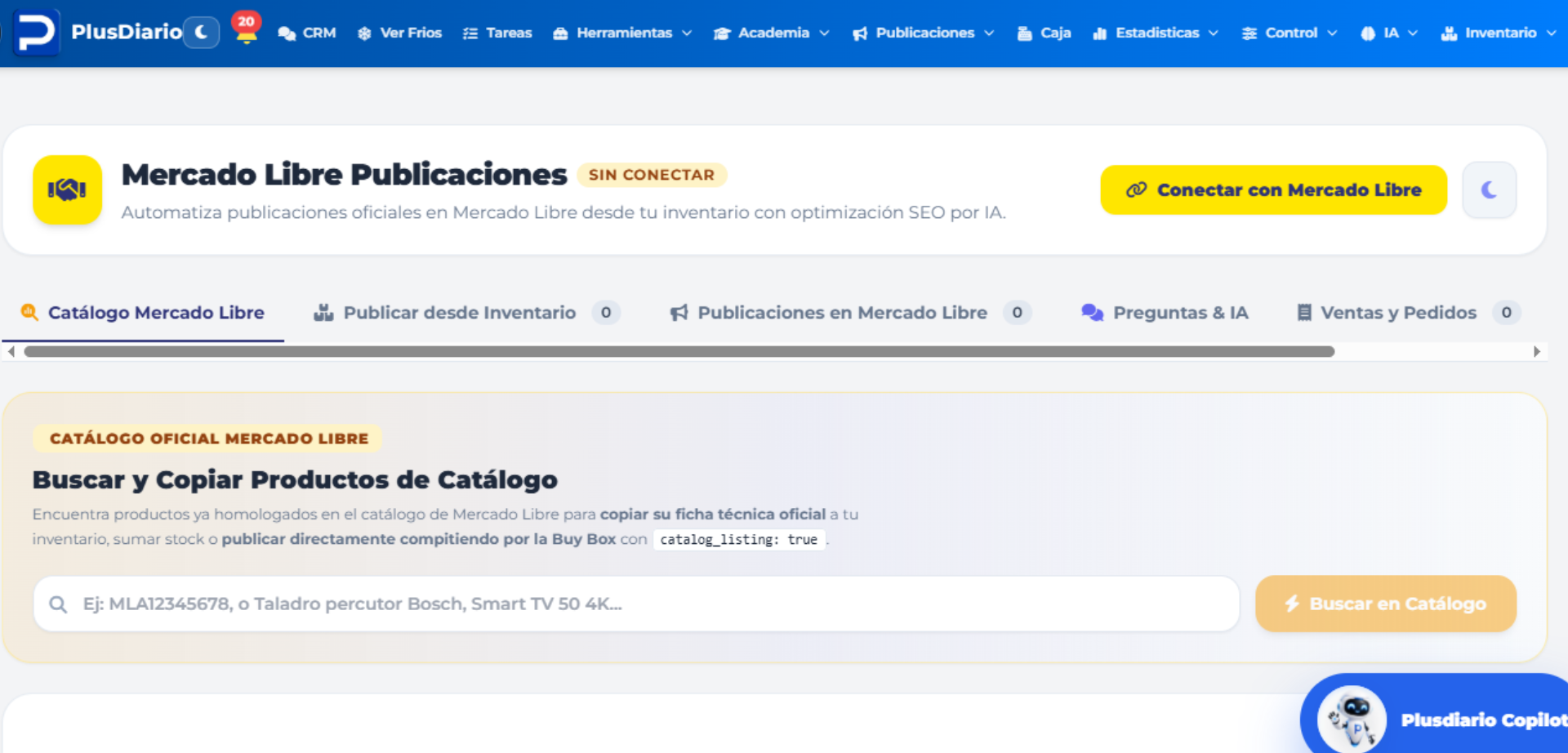 Captura del módulo