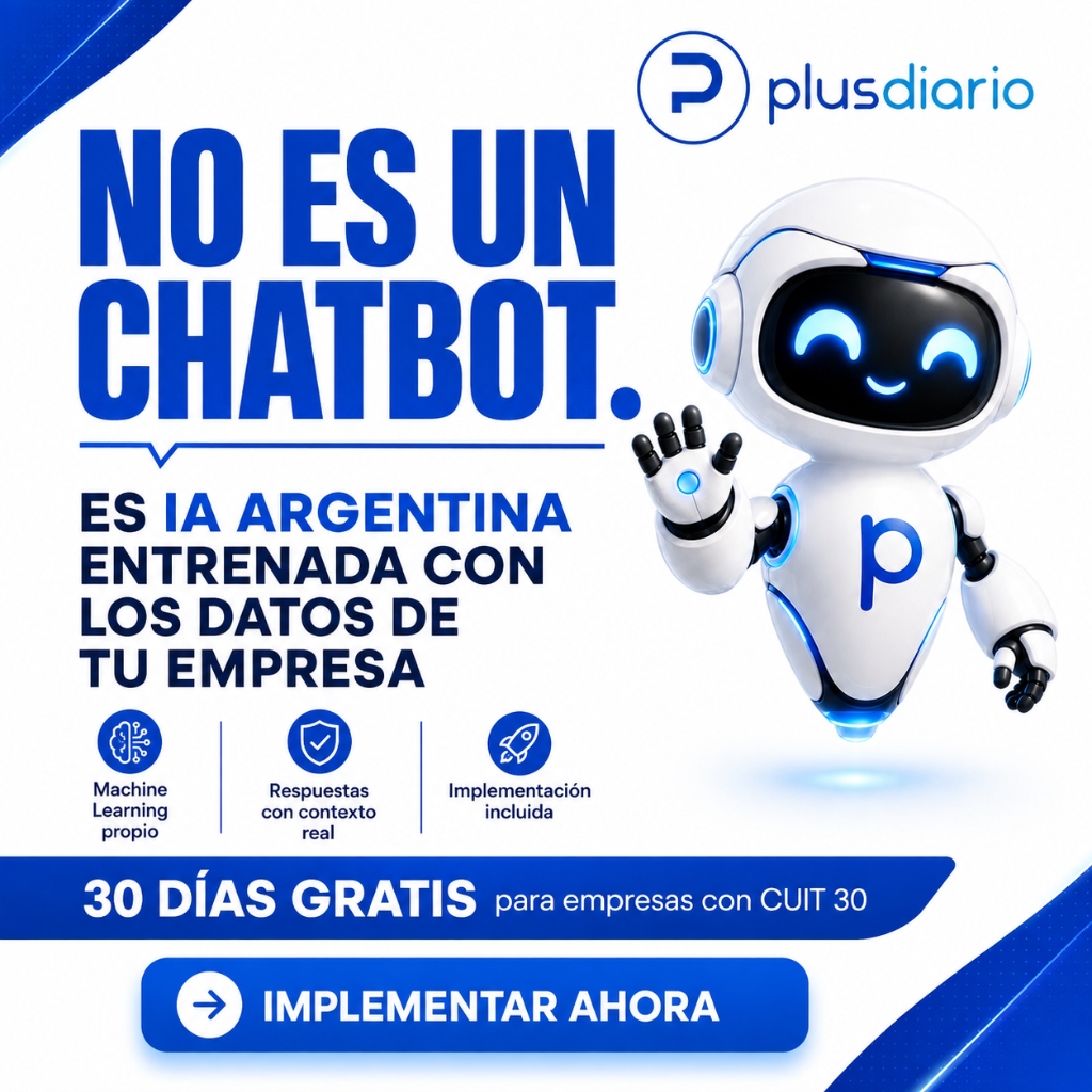 No es un chatbot: Es IA argentina entrenada con los datos de tu empresa